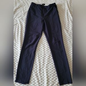 Black Size 6 Topshop Pinstripe Pants